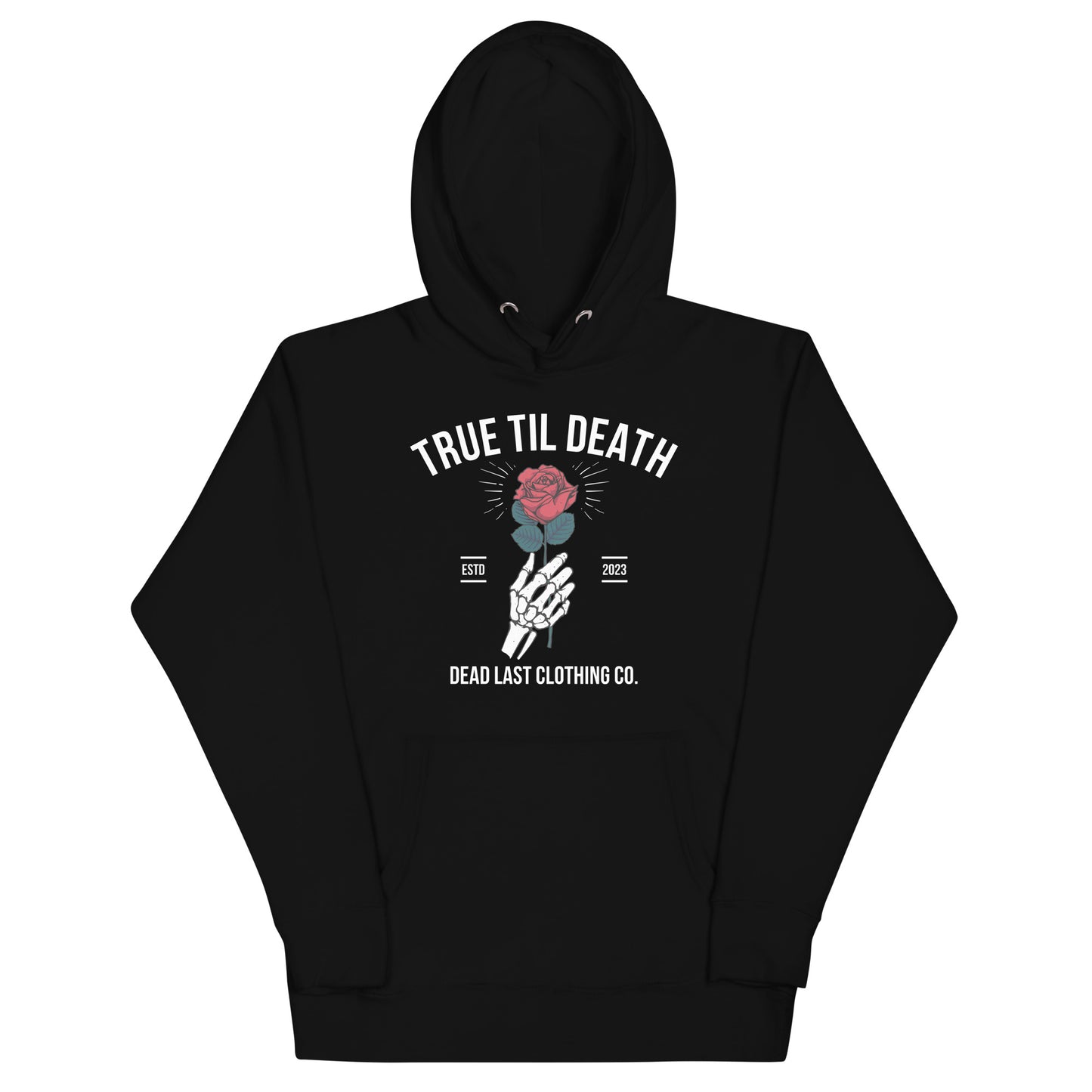 True Til Death Hoodie - Black